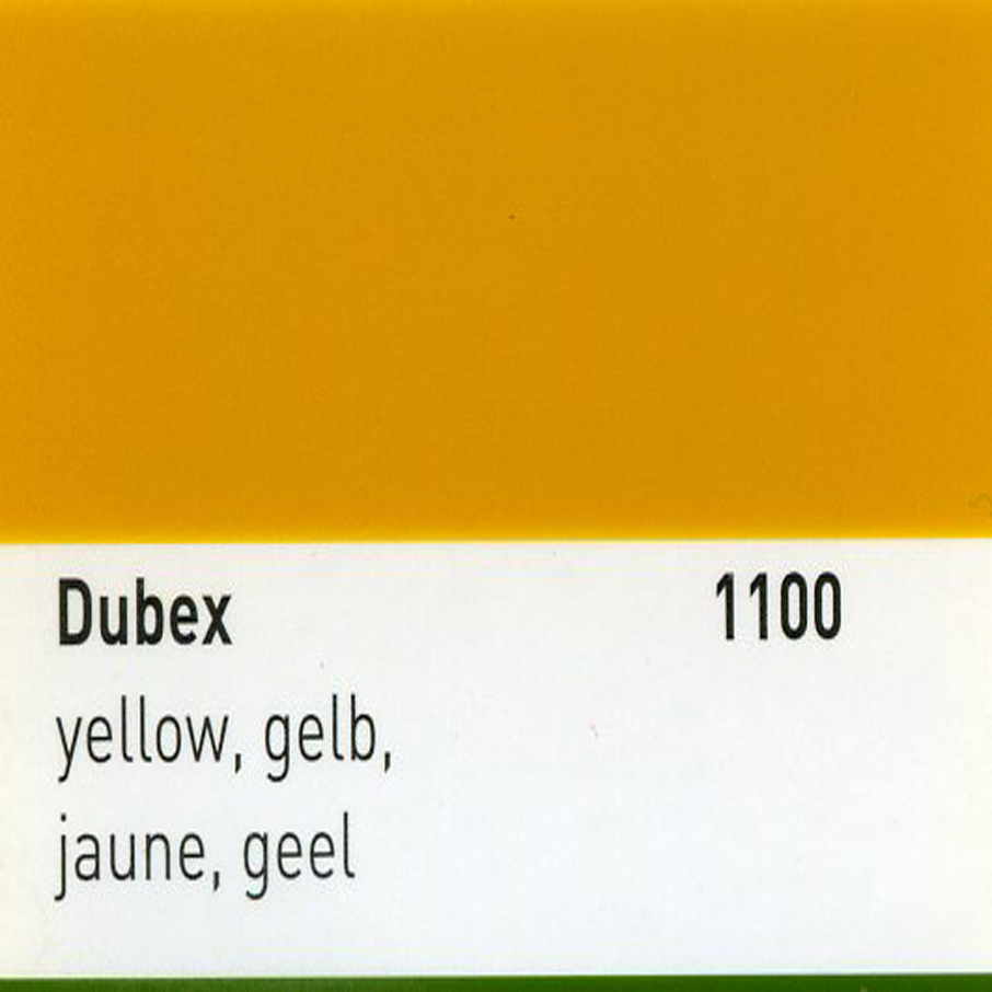 Dubex Farbe gelb 1 Liter Originalfarbton