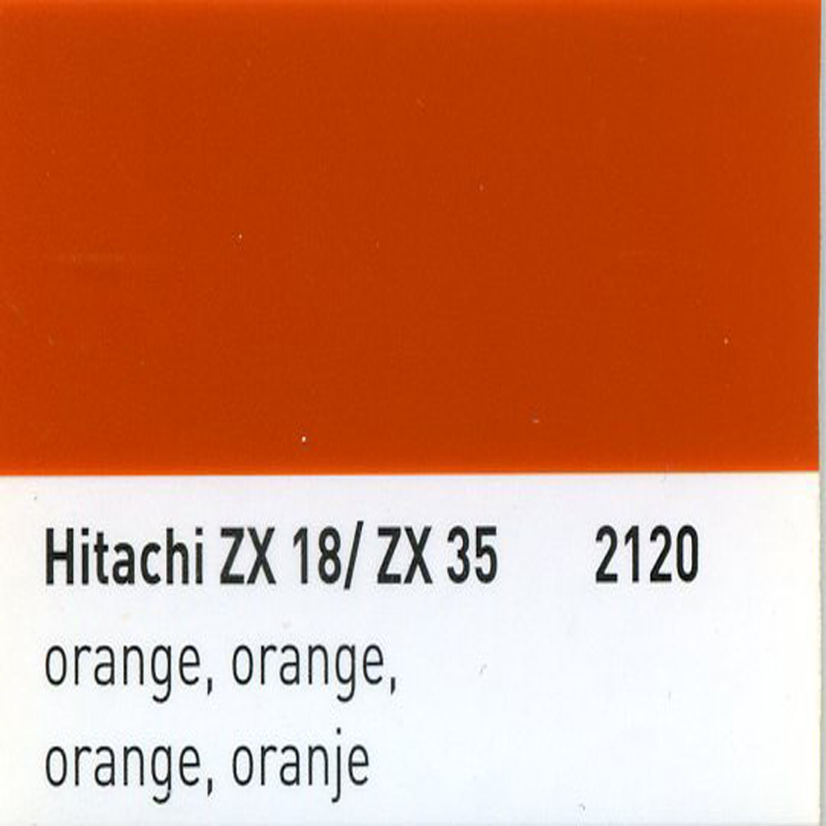 Hitachi ZX18 / ZX35 Farbe Originalfarbton orange 1
