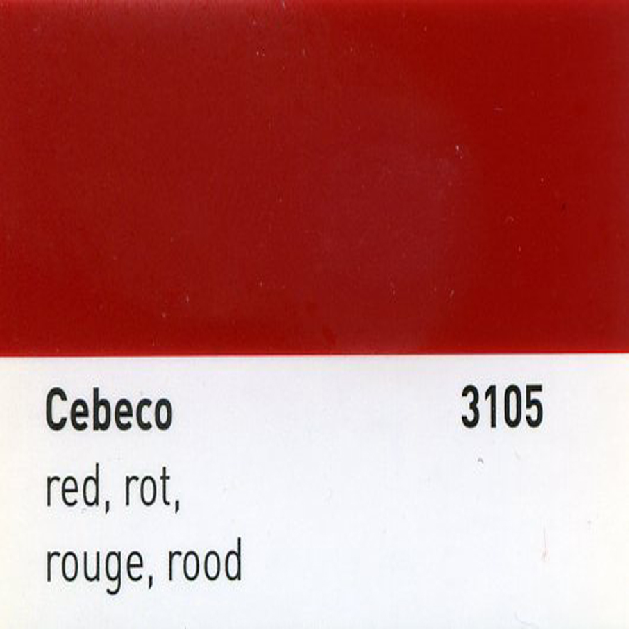 Cebeco Farbe rot 1 Liter Originalfarbton