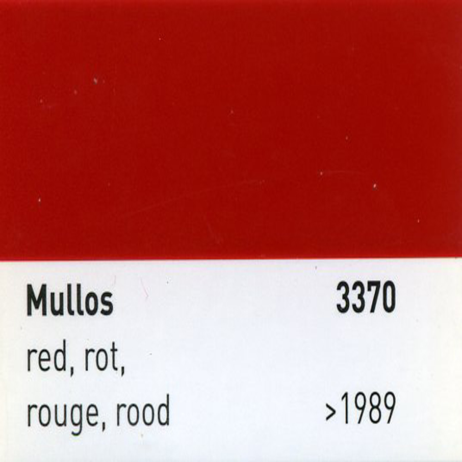 Mullos/Trioliet Farbe rot >1989 Originalfarbton