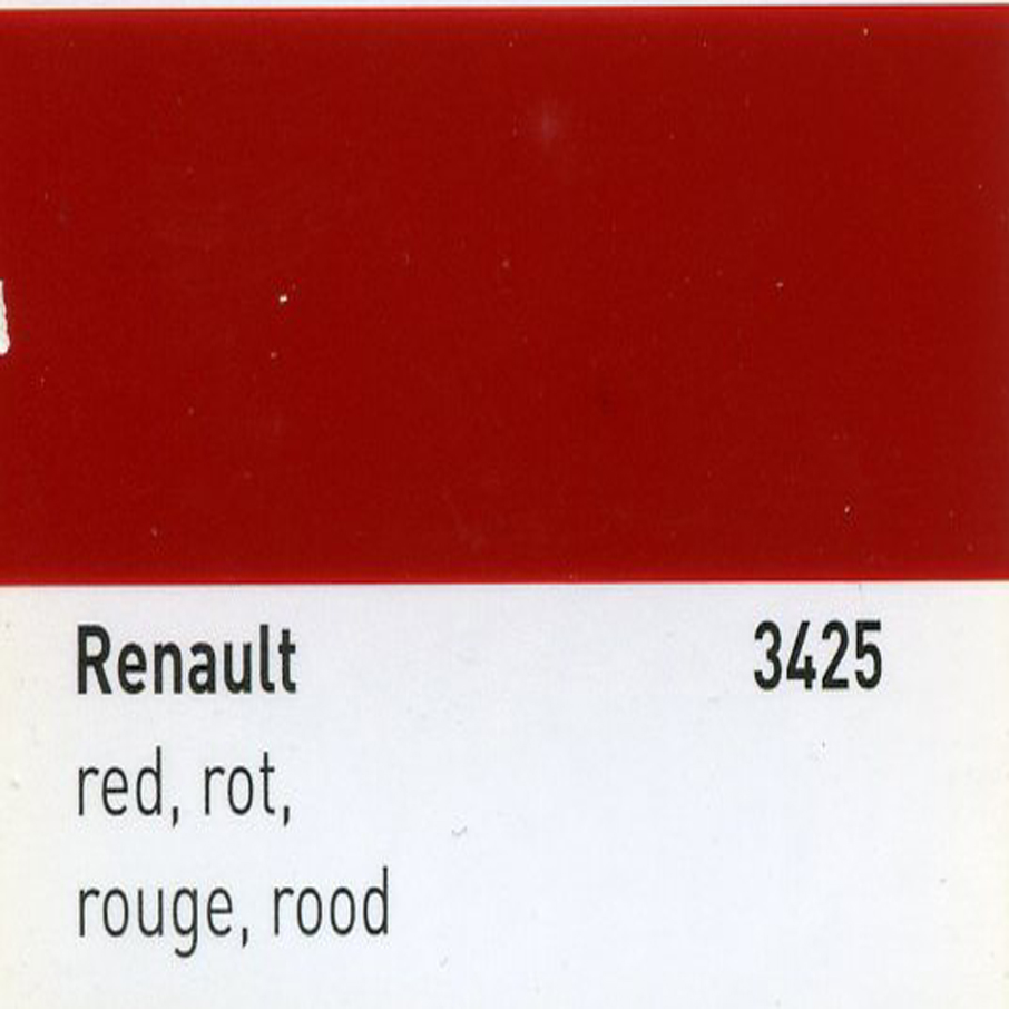 Renault  Farbe  rot 1 Liter  Originalfarbton