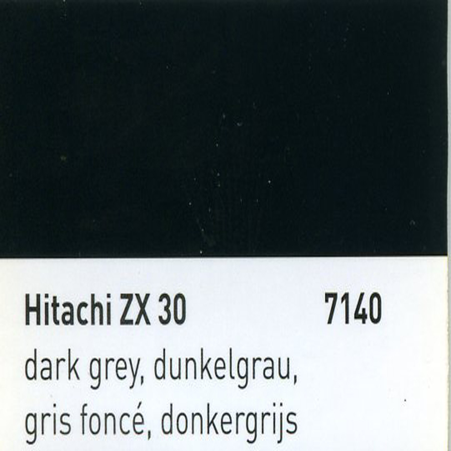 Hitachi ZX 30 Farbe Originalfarbton dunkelgrau 1 L