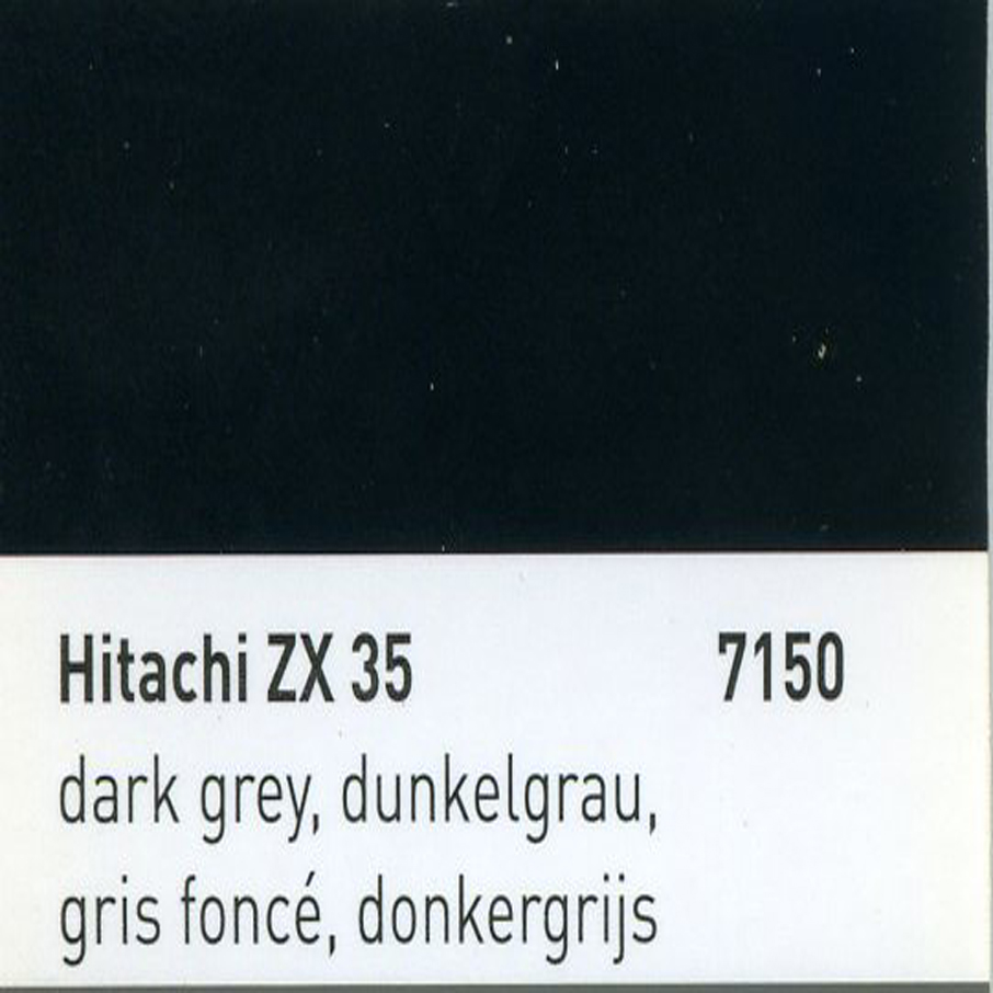Hitachi ZX 35 Farbe Originalfarbton dunkelgrau 1 L
