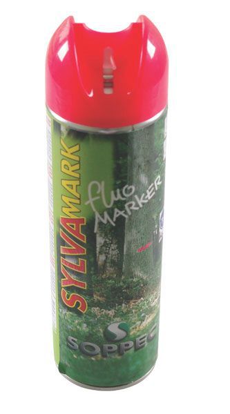 Markierungsspray Fluo Marker rot