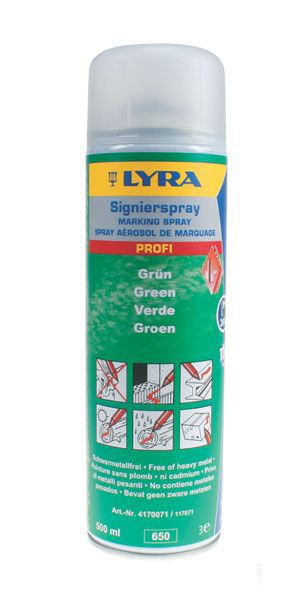 Markierungsspray grün