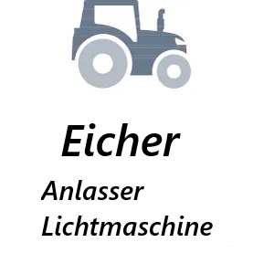 Eicher Anlasser Lichtmaschine