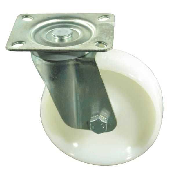 Lenkrolle mit Kunstoffrad Gleitlager